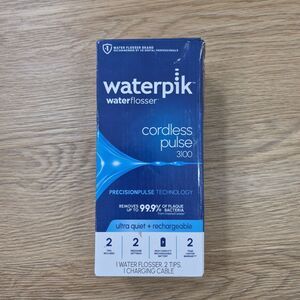 Waterpik Cordless Pulse 3100 Rechargeable Portable Water Flosser for Teeth, Gums